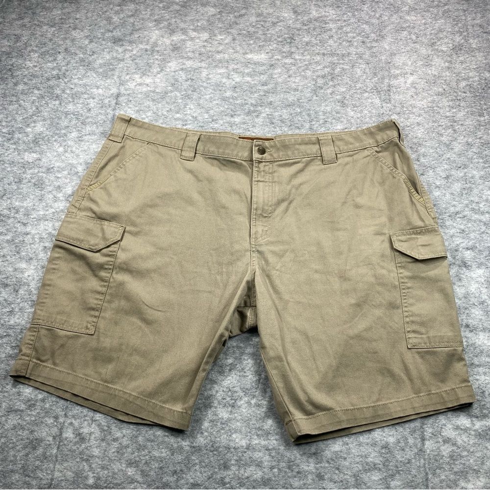 Ranch Tough‎ Mens Khaki Workwear Utility Cargo Shorts Size  46
